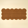 Scalloped Coir Doormat