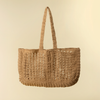 Crocheted Jute Market Bag - Natural