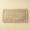 Crocheted Jute Pouch - Bleached