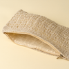 Crocheted Jute Pouch - Bleached
