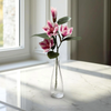 26" Pink Magnolia Spray