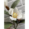 26" White Magnolia Spray