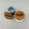 Marble Pepper Pinch Pot w/Lid