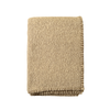 Blanket Stitch Boucle Throw - Natural