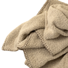 Blanket Stitch Boucle Throw - Natural