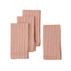 Red Ticking Napkins