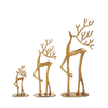 Prancing Gold Iron Deer - Large