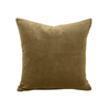 Vera Velvet Pillow - Olive 20"