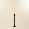 Black Nova Forged Tall Candlestick - Medium