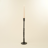 Black Nova Forged Tall Candlestick - Large