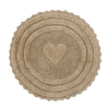 Bathmat - Cotton Round Heart