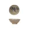 Round Stoneware Dish - Butterfly