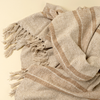 Tulum Striped Throw - Clay