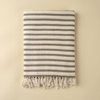 Castaway Cotton Throw - Slate