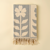 Daisy Days Throw - Blue