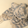 Daisy Days Throw - Blue