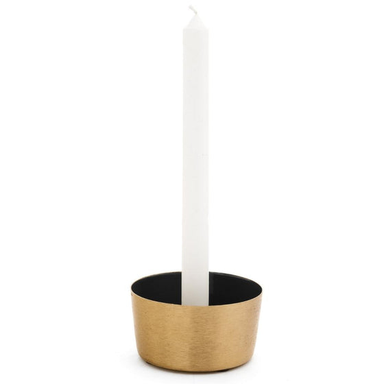 Meyer Candle Holder - Iron & Enamel