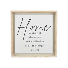  Home Glass Wall Plaque