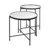 Samantha Mirror Top Accent Table
