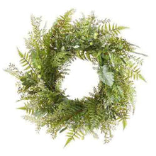  Mixed Fern Wreath