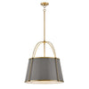 Clarke Large Metal Pendant