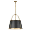 Clarke Large Metal Pendant