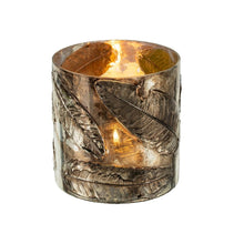  Pressed Leaf Votive