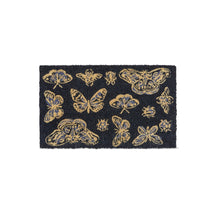  Indigo Butterfly Coir Mat