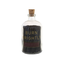  Burn Brightly- Apothecary Match Jar