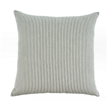  Black Ticking Cushion