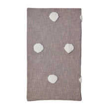  Tufted Dot Throw - Taupe