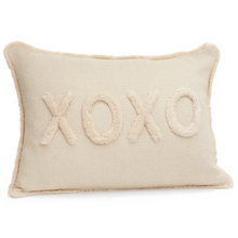  Cushion Embroidered XOXO, Ivory