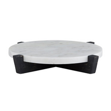  Marble Board with Charcoal Wood Stand