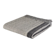  Shimmer Throw Grey & Silver