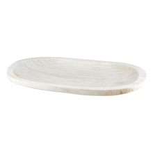  Paulownia Platter - White