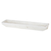 Paulownia Rectangle Tray White