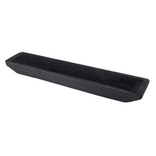  Paulownia Rectangle Tray - Black