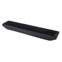  Paulownia Long Tray - Black