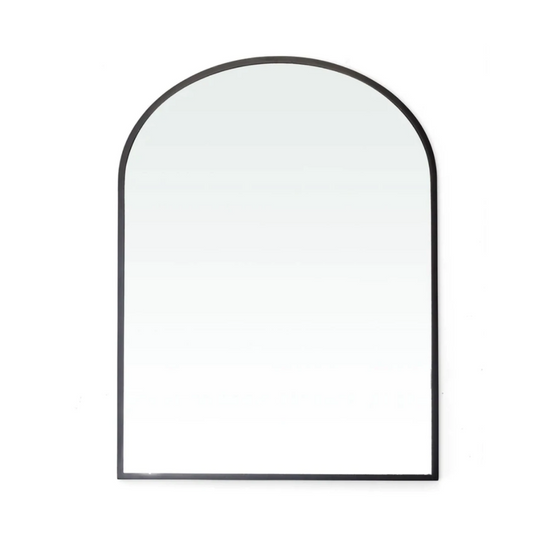 Heidi Small Arch Mirror - Black