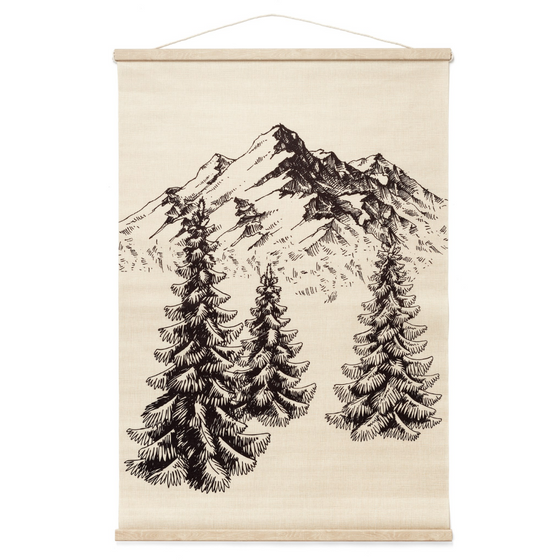 Linen Christmas Wall Art