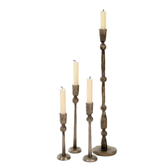 Revere Candlestick in Antique Grey